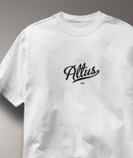 Altus Oklahoma OK Metro White Hometown Souve T Shirt XL