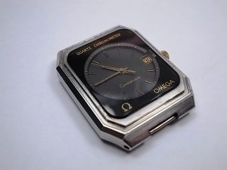 Omega Constellation Chronometer Date Quartz Mens Watch Restore Parts 