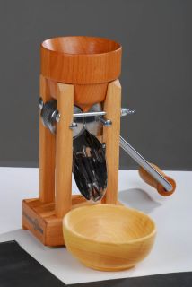 grain roller eschenfelder tablemodel solid wood funnel 