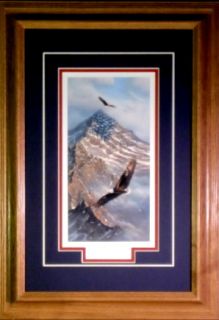 gallery now free rick kelley on freedoms wing framed print