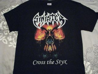sinister cross the styx t shirt death metal suffocation entombed 