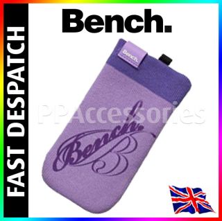 Purple Bench MicroFibre Cleaning Phone Sock for Samsung Galaxy Various 