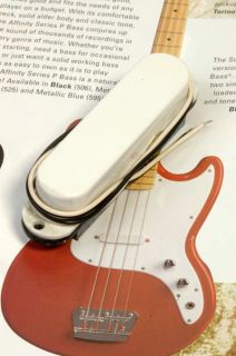 Genuine Fender Bronco Bass Pickup w/ White Cover 0055386000 NEW