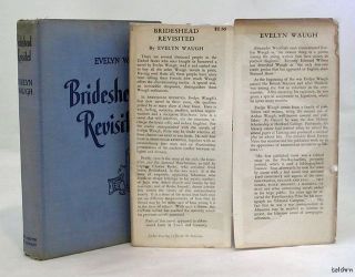 Brideshead Revisited   Evelyn Waugh   1st/1st   First US Trade Edition 