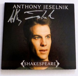 Autographed Anthony Jeselnik Shakespeare Comedy CD New