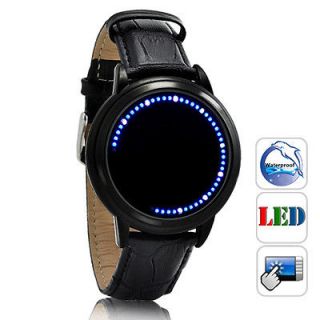 Japanese Style Inspired Blue LED Touchscreen Watch Abyss Lite