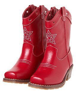 NWT Gymboree 4TH OF JULY Red Star Western Cowgirl Cowboy Boots 