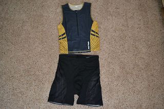 Newly listed NEW MENS PACTIMO TRIATHLON 2 PIECE SKIN SUIT L