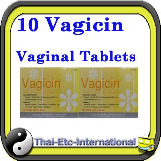   Infection Candida Treatment Vaginal Tablets Antifungal X10