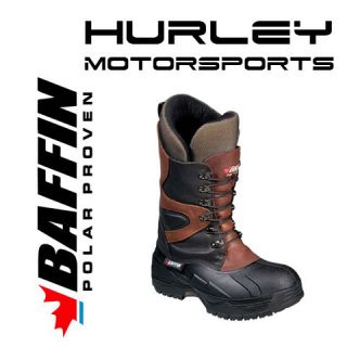 BAFFIN APEX Mens Snowmobile Boot  Black  Size 8, 9, 10, 12, 13, 14 