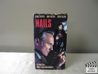 Nails VHS 1993 Dennis Hopper Anne Archer Tomas Milian 086112288635 
