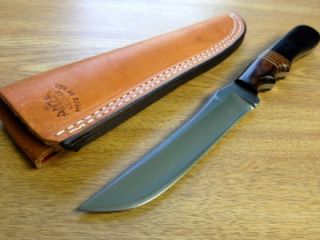Anza Custom Hand Made Knife Fixed Blade Large Hunter 705