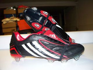 Adidas Predator Absolute PS TRX SG Black Red 11.5 Soccer Cleats 