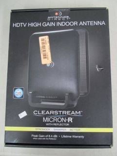 Antennas Direct CSM1 WS Clearstream Micron R Indoor Antenna HDTV Set 