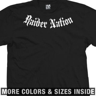 Raider Nation Addiction T Shirt   Oakland Addict   All Sizes & Colors