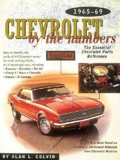   Chevrolet Parts Reference by Alan L. Colvin 1994, Paperback