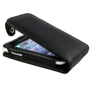 generic leather case w belt clip compatible with apple iphone 1st gen 