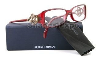 New Giorgio Armani Eyeglass GA 720 Red GA720 A5D RX