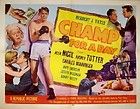 CHAMP FOR A DAY (1953) RARE ALEX NICOL & AUDREY TOTTER * BOXING POSTER