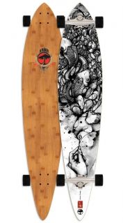 Arbor Bamboo Wood Pin Longboard Skateboard Deck Only