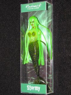 RedNeck Fishing Lures Green Mermaid Stormy NIB 5 inch ~ Collect all 