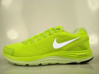 Nike LunarGlide + 4 Volt Neon Yellow 524978 707 WOMENS Running Lunar 