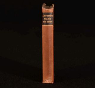 1888 Artemus Ward His Book by Charles Farrar Browne Humour