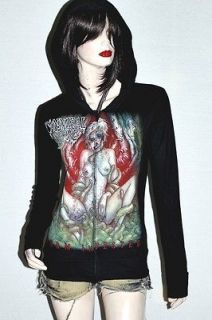 Cannibal Corpse Death Metal Rock DIY Slim Fit Hoodie Jacket Top Shirt