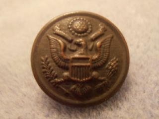 WWI Military Buttons Army Great Seal by Scovill Liebmann Evans 