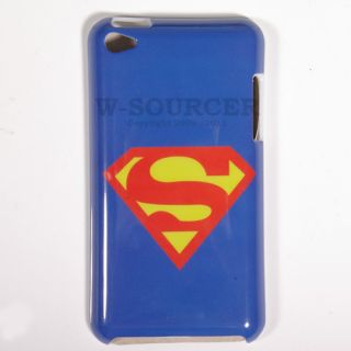 US Hero Superman Hard Back Cover Case for Apple iPod Touch 4th 