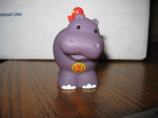 fisher price little people alphabet zoo hippo abc h toy
