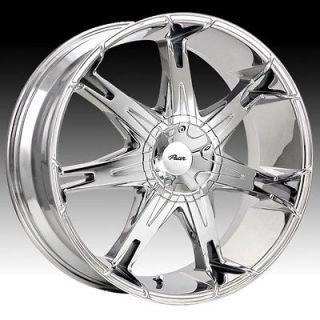 20X8.5 PACER ALLOY 781C FUZION 5X4.5/5X120 MUSTANG ACCORD BMW CHROME 