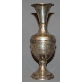 Antique Art Deco Ornate Silverplated Vase