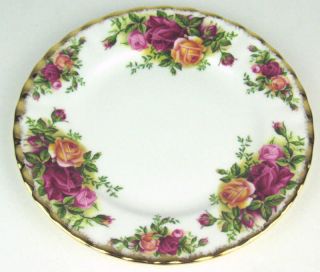 royal albert old country roses bread plate