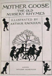 Mother Goose   SIGNED Arthur Rackham   Illustrated   Limited Edition 