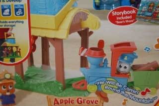 free new little tikes apple grove pals train playset nwt