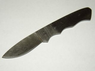 Full Tang Damascus Skinner Knife Making Blank Blade 20