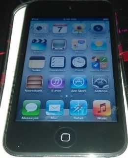 Apple iPod touch 4th Generation 8GB Black MC540LL/A iOS 5   1 Day 