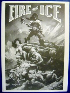   Fire and Ice Numbered Limited Edition Portfolio Bakshi Nekron