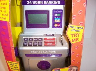 Summit ATM Bank Takes Bills or Coins Boxed for Saving Money Pre Owned 