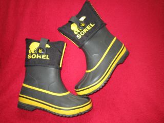 Sorel Rainbou Winter Waterproof Snow Boots with Soft Liner Size 5 