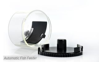 Automatic Fish Feeder with LCD Display Anti Jam Design