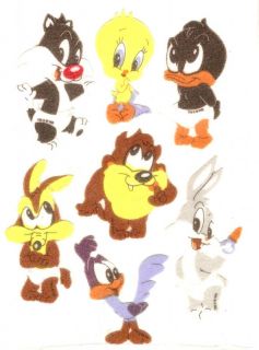 Sandylion Fuzzy Baby Looney Tunes 2 Maxi Sheets RARE