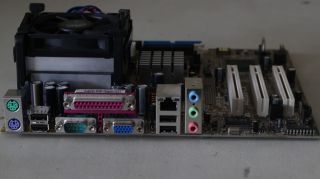 Asus P4G533 LA Motherboard Pentium 4 CPU Fan Heatsink COMBO AI