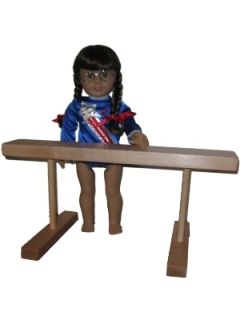 Balance Beam Bar made to fit American Girl 18 Inch Doll Mckenna 