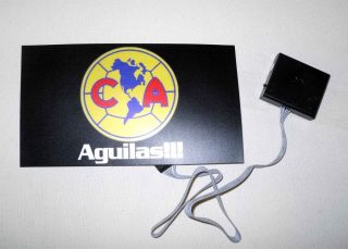 Club America de Mexico Aguilas LED Panel Sound Detector with Batteries 
