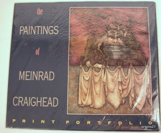 Paintings of Meinrad Craighead Print Portfolio SEALED