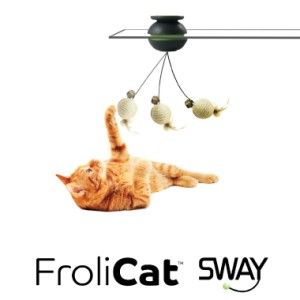 Frolicat Sway Magnetically Suspended Interactive Cat Teaser Toy