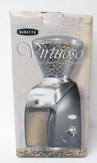 New Baratza Virtuoso Conical Burr Coffee Grinder 586 w Timer New Free 