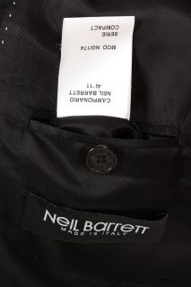 Neil Barrett Woman Blazer Jacket Size 40 ITA NGI174 Col Black 